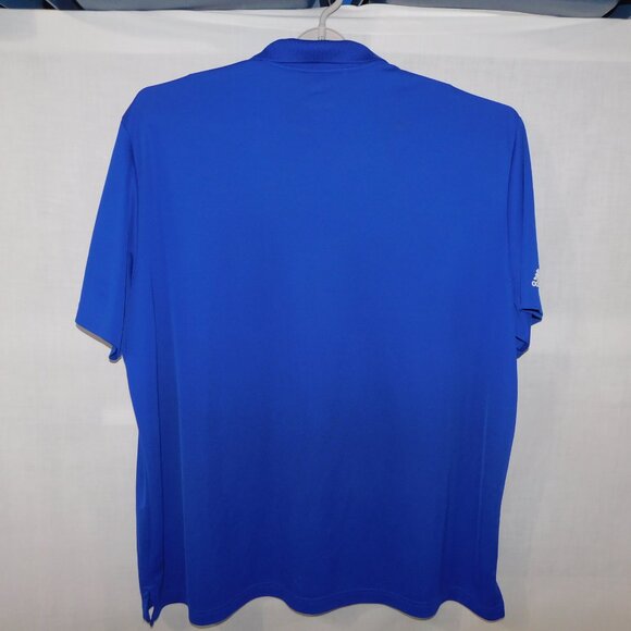 Adidas Golf Mens 3XL Blue Polo Shirt - Picture 7 of 7